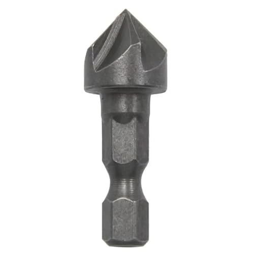 1/2 Sechskantschaft Fünfblatt-Senkbohrer 12,5 Mm Holzbearbeitungs-Lochöffner Spot Facer Entgratbohrer Werkzeuge(1PC) von Chenhj