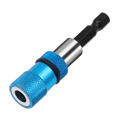 1/4 Zoll Sechskantschaft Einstellbare Schraubentiefe Schraubendreher Trockenbau Bohrer Bithalter(Blue) von Chenhj