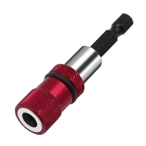 1/4 Zoll Sechskantschaft Einstellbare Schraubentiefe Schraubendreher Trockenbau Bohrer Bithalter(Red) von Chenhj
