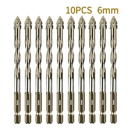 6 Mm Vierschneidiger Sägezahn-Exzenterbohrer For Betonfliesen, Keramik, Holz, Bohrwerkzeuge, Multifunktions-Bohrer-Set 6 Mm Vierschneidiger Sägezahn-Exzenterbohrer For Betonfliesen, Keramik, Holz, Bohrwerkzeuge, Multifunktions-Bohrer-Set von Chenhj