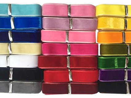 Chenkou Craft 20 Yards 15 mm Flockg rtel, Flockg rtel Gurtband mehr als 20 Farben in loser Sch ttung von Chenkou Craft