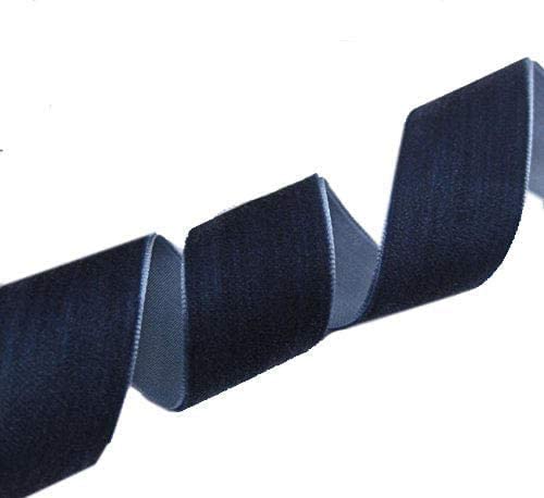 Chenkou Craft Dunkelgraues Samtband, 40 mm, Dunkelgrau von Chenkou Craft