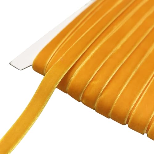 Chenkou Craft Samtband, 22 m, Orange, 10 mm Chenkou Craft Samtband, 22 m, Orange, 10 mm von Chenkou Craft