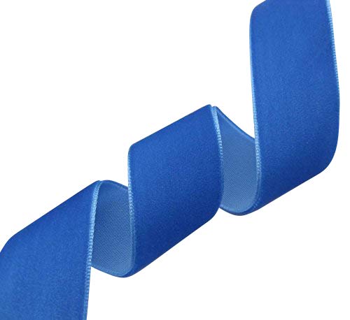 Chenkou Craft Samtband, Blau, 22 m / Rolle, 3,8 cm (1 1/2 Zoll), 40 mm (1 1/2 Zoll) von Chenkou Craft