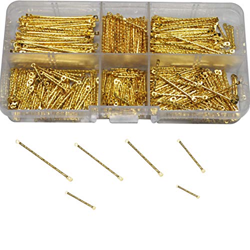 Chenkou Craft Verbindungsstücke zur Schmuckherstellung, gewellt, für Ohrringe, Halsketten, gemischt, 600 Stück Chenkou Craft Verbindungsstücke zur Schmuckherstellung, gewellt, für Ohrringe, Halsketten, gemischt, 600 Stück von Chenkou Craft