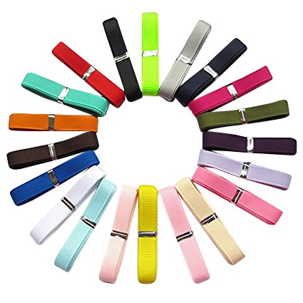 Chenkou Craft Verschiedene Ripsbänder 20 Meter insgesamt 20 Farben, 3/8"(10mm) von Chenkou Craft