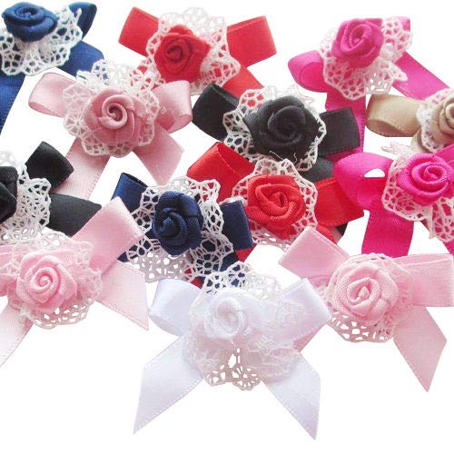 Rosen von Chenkou mit Schleifen und Bändern, tolle Hochzeitsdekoration zum Selbermachen, 40 Stück Mix Rosen von Chenkou mit Schleifen und Bändern, tolle Hochzeitsdekoration zum Selbermachen, 40 Stück Mix von Chenkou Craft