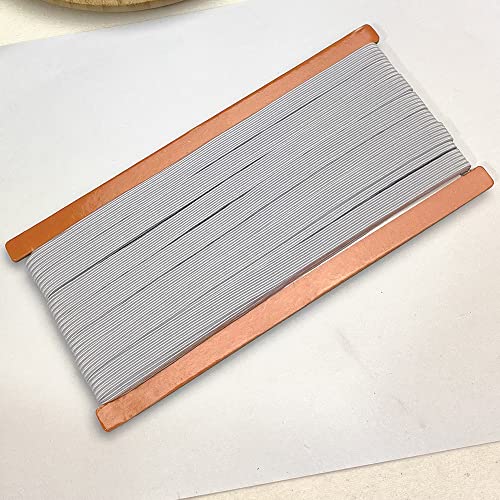 Chenkou Craft U Pick Gummiband, geflochtenes Elastikband, 45,7 m, weiß, 10 mm Chenkou Craft U Pick Gummiband, geflochtenes Elastikband, 45,7 m, weiß, 10 mm von Chenkou Craft