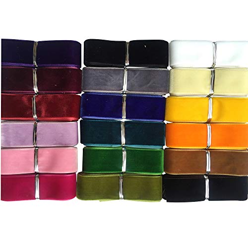 Chenkou Craft 20 Yards 25 mm Flockg¨¹rtel, Flockg¨¹rtel Gurtband mehr als 20 Farben in loser Sch¨¹ttung Chenkou Craft 20 Yards 25 mm Flockg¨¹rtel, Flockg¨¹rtel Gurtband mehr als 20 Farben in loser Sch¨¹ttung von Chenkou Craft