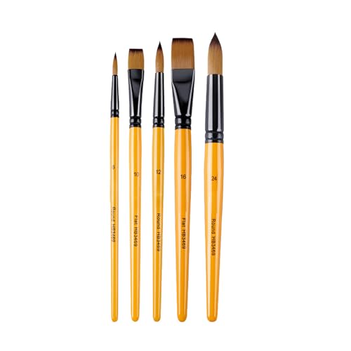 1 Set Nylon-Haar-Pinsel, Kunstbedarf, Aquarellmalerei für Erwachsene, Studenten, Nylonhaar, Aquarellmalerei 1 Set Nylon-Haar-Pinsel, Kunstbedarf, Aquarellmalerei für Erwachsene, Studenten, Nylonhaar, Aquarellmalerei von Chenxi Studio