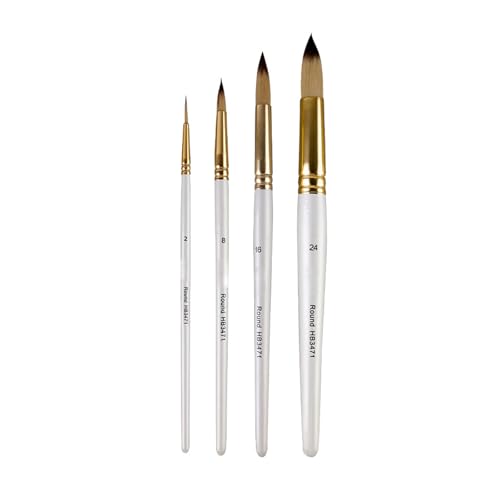 1 Set Nylon-Haar-Pinsel, Kunstbedarf, Aquarellmalerei für Erwachsene, Studenten, Nylonhaar, Aquarellmalerei 1 Set Nylon-Haar-Pinsel, Kunstbedarf, Aquarellmalerei für Erwachsene, Studenten, Nylonhaar, Aquarellmalerei von Chenxi Studio