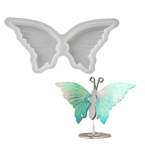 Anfängerfreundliche Schmetterlingsflügel-Silikonform für Schmuckherstellung und Heimdekoration, 3D-Epoxidharz-Gussform für Schmuck Anfängerfreundliche Schmetterlingsflügel-Silikonform für Schmuckherstellung und Heimdekoration, 3D-Epoxidharz-Gussform für Schmuck von Chenxi Studio