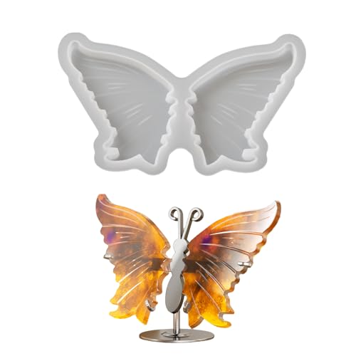 Anfängerfreundliche Schmetterlingsflügel-Silikonform für Schmuckherstellung und Heimdekoration, 3D-Epoxidharz-Gussform für Schmuck Anfängerfreundliche Schmetterlingsflügel-Silikonform für Schmuckherstellung und Heimdekoration, 3D-Epoxidharz-Gussform für Schmuck von Chenxi Studio