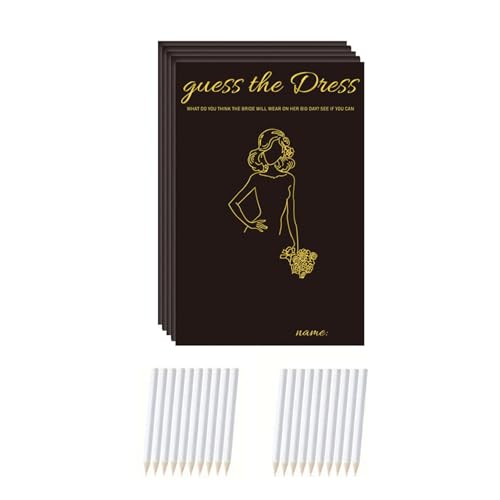 Chenxi Studio Schwarz-Goldfolien-Hochzeitsspielkarten und weiße Bleistifte, Set für Spaß, interaktives Hochzeitsfeier, Feier, Aktivitätskarten-Set Chenxi Studio Schwarz-Goldfolien-Hochzeitsspielkarten und weiße Bleistifte, Set für Spaß, interaktives Hochzeitsfeier, Feier, Aktivitätskarten-Set von Chenxi Studio