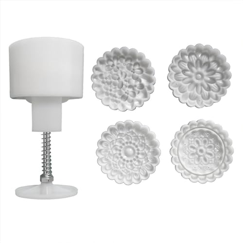 Mooncake-Formen, leicht zu reinigen, Gebäckstempel, Blumenform, Mungbohnen, Kuchenformen, ABS-Formen für die Herstellung von Mondkuchen Mooncake-Formen, leicht zu reinigen, Gebäckstempel, Blumenform, Mungbohnen, Kuchenformen, ABS-Formen für die Herstellung von Mondkuchen von Chenxi Studio
