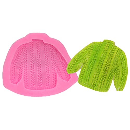 Silikonform für Schokolade, Pullover, Kleidung, Fondant, Kuchen, Süßigkeiten, Kekse, Backen, Dekorationswerkzeuge für Dessert, Kuchen von Chenxi Studio