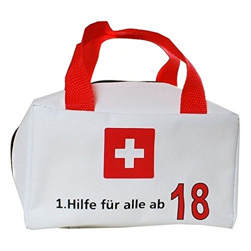 TASCHE 1. HILFE FÜR ALLE AB 18 GESCHENKARTIKEL 18. GEBURTSTAG DEKO ZUM BEFÜLLEN von Cherioll