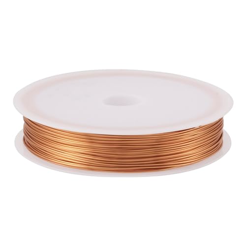 Cheriswelry 0,5 mm dicker roher Kupferdraht, anlaufgeschützt, 0,5 mm, für Schmuckherstellung, Zubehör, Gartendekoration, 24 m Cheriswelry 0,5 mm dicker roher Kupferdraht, anlaufgeschützt, 0,5 mm, für Schmuckherstellung, Zubehör, Gartendekoration, 24 m von Cheriswelry