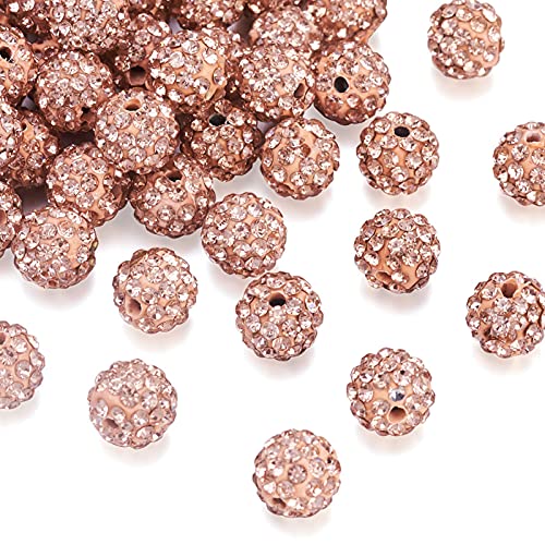 Cheriswelry 100 Stück Polymer-Ton Strasssteine Pavé-Fassung 10 mm Kristall Diskokugel lose Perlen Abstandhalter Charms für Schmuck Armband Herstellung Sandbraun Cheriswelry 100 Stück Polymer-Ton Strasssteine Pavé-Fassung 10 mm Kristall Diskokugel lose Perlen Abstandhalter Charms für Schmuck Armband Herstellung Sandbraun von Cheriswelry