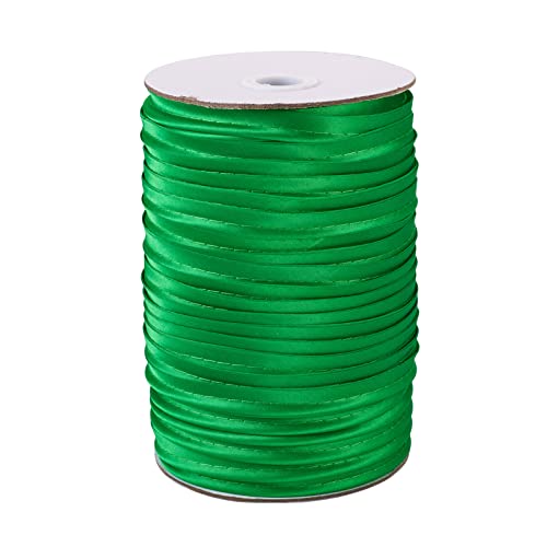 Cheriswelry 100 m Maxi-Paspelierband mit Schweißkordel, 1,9 cm Polyesterfaser-Paspelband zum Nähen, Polstern, Trimmen, Quilten (grün) von Cheriswelry