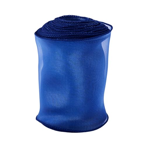 Cheriswelry 12 m transparentes gewelltes Organzaband, schimmernder Wellenrand, Chiffon, Draht, funkelnd, seidig, Haarbänder für selbstgemachte Kostüme, Schleifen, Blumenstrauß, Hochzeit Cheriswelry 12 m transparentes gewelltes Organzaband, schimmernder Wellenrand, Chiffon, Draht, funkelnd, seidig, Haarbänder für selbstgemachte Kostüme, Schleifen, Blumenstrauß, Hochzeit von Cheriswelry