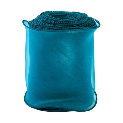 Cheriswelry 12 m transparentes gewelltes Organzaband, schimmernder Wellenrand, Chiffon, Draht, funkelnd, seidig, Haarbänder für selbstgemachte Kostüme, Schleifen, Blumenstrauß, Hochzeit Cheriswelry 12 m transparentes gewelltes Organzaband, schimmernder Wellenrand, Chiffon, Draht, funkelnd, seidig, Haarbänder für selbstgemachte Kostüme, Schleifen, Blumenstrauß, Hochzeit von Cheriswelry