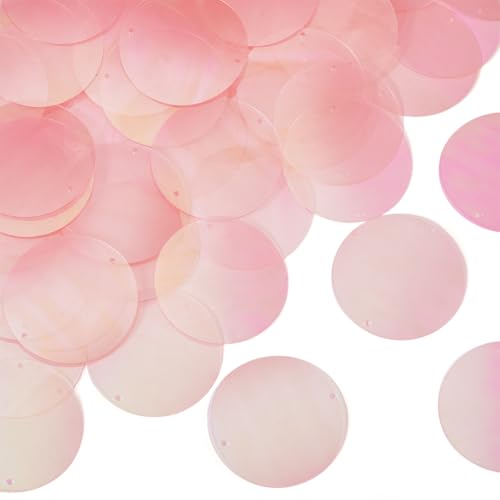 Cheriswelry 150 Stück flache runde Paillettenverbinder, schillernd, PVC, lose Pailletten, Regenbogen-Spangles 52 x 0,2 mm, für DIY-Windspiel, Traumfänger, Handwerk, Schmuckherstellung Cheriswelry 150 Stück flache runde Paillettenverbinder, schillernd, PVC, lose Pailletten, Regenbogen-Spangles 52 x 0,2 mm, für DIY-Windspiel, Traumfänger, Handwerk, Schmuckherstellung von Cheriswelry