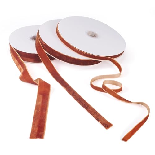 Cheriswelry 20 m Samtbänder, einseitig, Choker, Basteln, Stoffbesatz für selbstgemachte Partygeschenke, Heimdekoration, Vintage, elegante Schleifen, Geschenkverpackung, Haargummi, Rot Cheriswelry 20 m Samtbänder, einseitig, Choker, Basteln, Stoffbesatz für selbstgemachte Partygeschenke, Heimdekoration, Vintage, elegante Schleifen, Geschenkverpackung, Haargummi, Rot von Cheriswelry