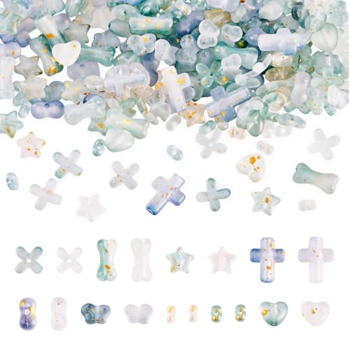 Cheriswelry 272 Stück undurchsichtige Acryl-Perlen-Set, Herzform, matte Folie, Liebesperlenanhänger, Schmetterling, Erdnuss, Endkappen, Großpackung für DIY-Schmuckherstellung, Bastelbedarf, Grün Cheriswelry 272 Stück undurchsichtige Acryl-Perlen-Set, Herzform, matte Folie, Liebesperlenanhänger, Schmetterling, Erdnuss, Endkappen, Großpackung für DIY-Schmuckherstellung, Bastelbedarf, Grün von Cheriswelry