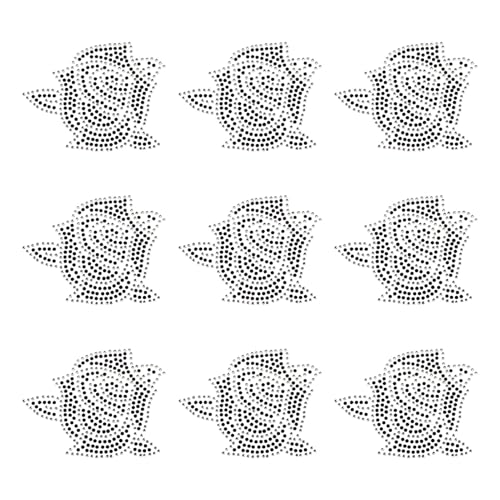 Cheriswelry Strass-Aufnäher für Kleidung, Taschen, Hosen, Schuhe, Handyhüllen, Hüte, Rucksäcke, Taschen, Bügeln/Aufnähen, Kristall-Applikationen, 56 x 67 mm, für Kleidung, Aufkleber, DIY-Dekoration Cheriswelry Strass-Aufnäher für Kleidung, Taschen, Hosen, Schuhe, Handyhüllen, Hüte, Rucksäcke, Taschen, Bügeln/Aufnähen, Kristall-Applikationen, 56 x 67 mm, für Kleidung, Aufkleber, DIY-Dekoration von Cheriswelry