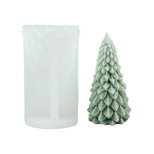 3D-Weihnachtsbaum-Form zum Selbermachen, duftendes Harz, Gips, Silikon, parfümiert, Heimdekoration, Formen für die Herstellung 3D-Weihnachtsbaum-Form zum Selbermachen, duftendes Harz, Gips, Silikon, parfümiert, Heimdekoration, Formen für die Herstellung von Cherjoury