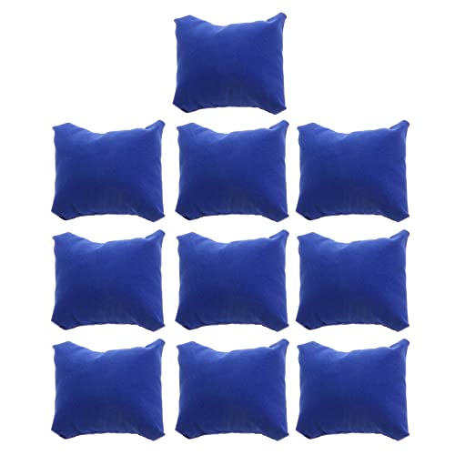 Cherjoury 10-teiliges Armbandkissen, mehrfarbig, Schmuckkissen, Uhren, Armband, Kissen, Präsentationsständer-Set, Schmuckkissen, Tasche Cherjoury 10-teiliges Armbandkissen, mehrfarbig, Schmuckkissen, Uhren, Armband, Kissen, Präsentationsständer-Set, Schmuckkissen, Tasche von Cherjoury