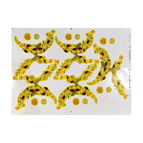 Cherjoury Keramik-Aufkleber für Keramik und Ton (Transferpapier unter Glasur) für Keramikblumen von Cherjoury