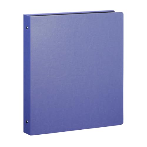 Ringbuch mit 3 Ringen, 2,5 cm für 21,6 x 27,9 cm Papier, Planer mit Leder-Hardcover und 2 Innentaschen, Papier für die Organisation von Schule, Geschäft und Zuhause von Cherrich