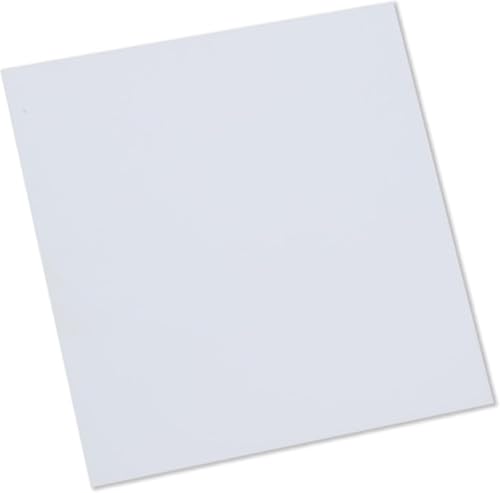 Aluminiumblechplatte, Aluminiumoxidkeramikplatte, isolierende Aluminiumoxidkeramikplatte for Modellierwerkzeuge, Seitenlänge 12,5 cm, Dicke: 2 mm(Thickness:2mm) von Cherrii