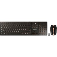 CHERRY DW 9100 SLIM Tastatur-Maus-Set kabellos schwarz, bronze CHERRY DW 9100 SLIM Tastatur-Maus-Set kabellos schwarz, bronze von Cherry