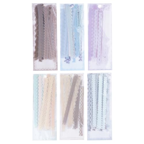 240pcs Ästhetischer Spitzenaufkleber Scrapbooking Decorative Für Journal Notebook Foto Album Phone Hülle Einladung Tränenresistent Vintage von Chevnzev