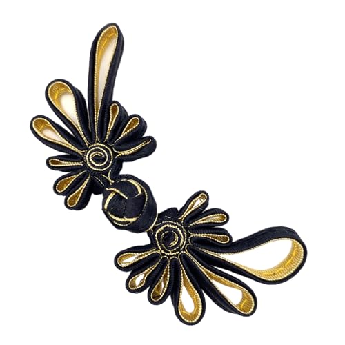 2pcs Retros Chinesische Knotenknöpfe Cheongsam Capes Cloak Clasp Elegante Knöpfe Kleidung Dekoratives Accessoire 2pcs Retros Chinesische Knotenknöpfe Cheongsam Capes Cloak Clasp Elegante Knöpfe Kleidung Dekoratives Accessoire von Chevnzev