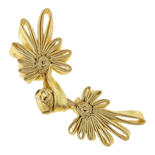 2pcs Retros Chinesische Knotenknöpfe Cheongsam Capes Cloak Clasp Elegante Knöpfe Kleidung Dekoratives Accessoire 2pcs Retros Chinesische Knotenknöpfe Cheongsam Capes Cloak Clasp Elegante Knöpfe Kleidung Dekoratives Accessoire von Chevnzev