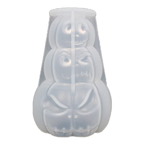 3D Kürbiskerzenform Harzguss von Chevnzev