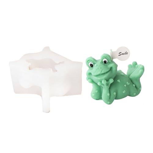 3d Schöne Frosch Kerze Silikonform Aromatherapys Kerzenpflaster Handwerksseife Epoxidharz Schimmelpilzzubehör 3d Schöne Frosch Kerze Silikonform Aromatherapys Kerzenpflaster Handwerksseife Epoxidharz Schimmelpilzzubehör von Chevnzev