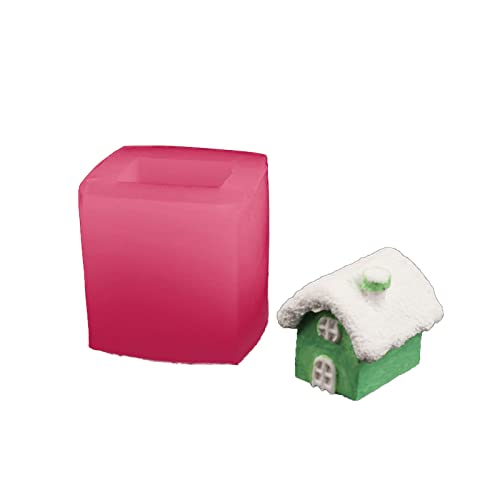 4 Typen Haus Kerze Silikonform Fondant Schokoladenform Tonharz Modell Kuchen Dekorieren Werkzeug Backzubehör 4 Typen Haus Kerze Silikonform Fondant Schokoladenform Tonharz Modell Kuchen Dekorieren Werkzeug Backzubehör von Chevnzev