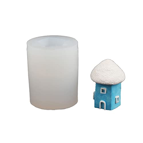 4 Typen Haus Kerze Silikonform Fondant Schokoladenform Tonharz Modell Kuchen Dekorieren Werkzeug Backzubehör 4 Typen Haus Kerze Silikonform Fondant Schokoladenform Tonharz Modell Kuchen Dekorieren Werkzeug Backzubehör von Chevnzev