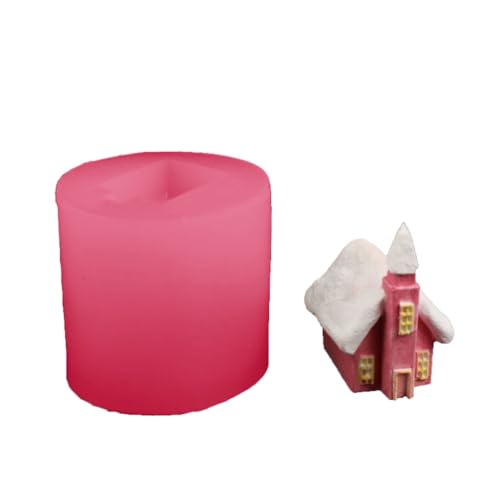 4 Typen Haus Kerze Silikonform Fondant Schokoladenform Tonharz Modell Kuchen Dekorieren Werkzeug Backzubehör 4 Typen Haus Kerze Silikonform Fondant Schokoladenform Tonharz Modell Kuchen Dekorieren Werkzeug Backzubehör von Chevnzev