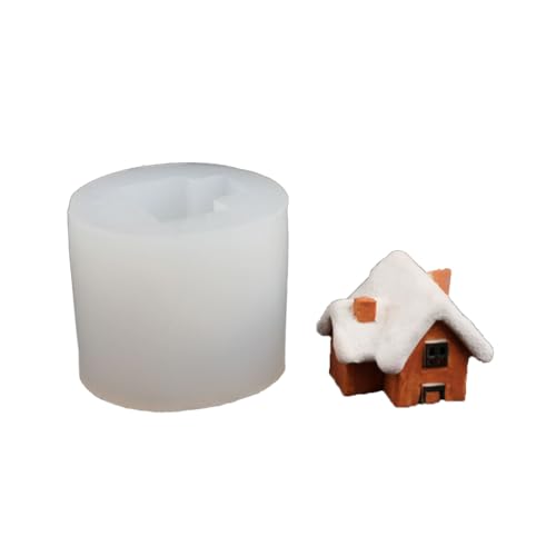 4 Typen Haus Kerze Silikonform Fondant Schokoladenform Tonharz Modell Kuchen Dekorieren Werkzeug Backzubehör 4 Typen Haus Kerze Silikonform Fondant Schokoladenform Tonharz Modell Kuchen Dekorieren Werkzeug Backzubehör von Chevnzev