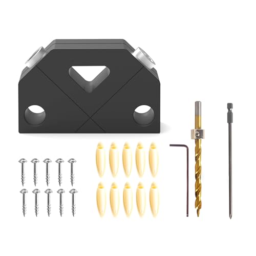 45 Grad Taschenloch Jig Holzbearbeitung Schrägloch Loch Loch Schraube Spotionsposition 45 Grad Taschenloch Jig Holzbearbeitung Schrägloch Loch Loch Schraube Spotionsposition von Chevnzev