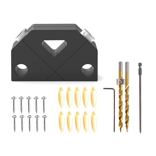 45 Grad Taschenloch Jig Holzbearbeitung Schrägloch Loch Loch Schraube Spotionsposition 45 Grad Taschenloch Jig Holzbearbeitung Schrägloch Loch Loch Schraube Spotionsposition von Chevnzev