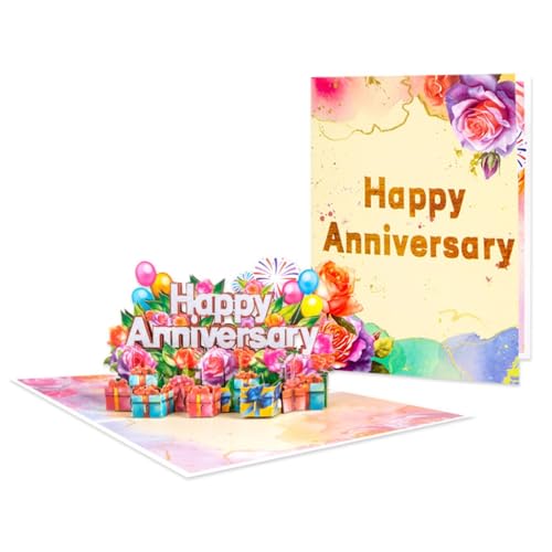 Chevnzev 3D Popup Happy Anniversary Card Romantics Hochzeitstag Grüße Karten Liebe Karte Für Ehefrau Ehemann Partner Freund Chevnzev 3D Popup Happy Anniversary Card Romantics Hochzeitstag Grüße Karten Liebe Karte Für Ehefrau Ehemann Partner Freund von Chevnzev