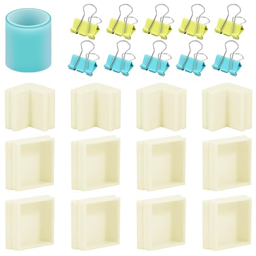 Chevnzev Mehrzweckharzen Gastungen Schimmelgehäuse Anpassbare Größenrahmen Für Seife Und Kerzen Machen Kits Mit Bindemittel Einfach. von Chevnzev