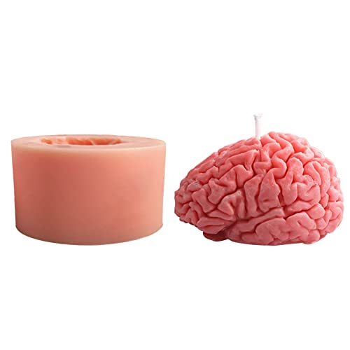Künstliche Gehirnform Kerze Schimmel 3d Gehirn Kerze Epoxidharz Silikonform Gussform Form Fondant Seifendekoration Künstliche Gehirnform Kerze Schimmel 3d Gehirn Kerze Epoxidharz Silikonform Gussform Form Fondant Seifendekoration von Chevnzev